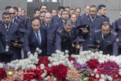 Հարգանքի և ոգեկոչման տուրք՝ Հայոց ցեղասպանության զոհերի հիշատակին (լուսանկարներ)